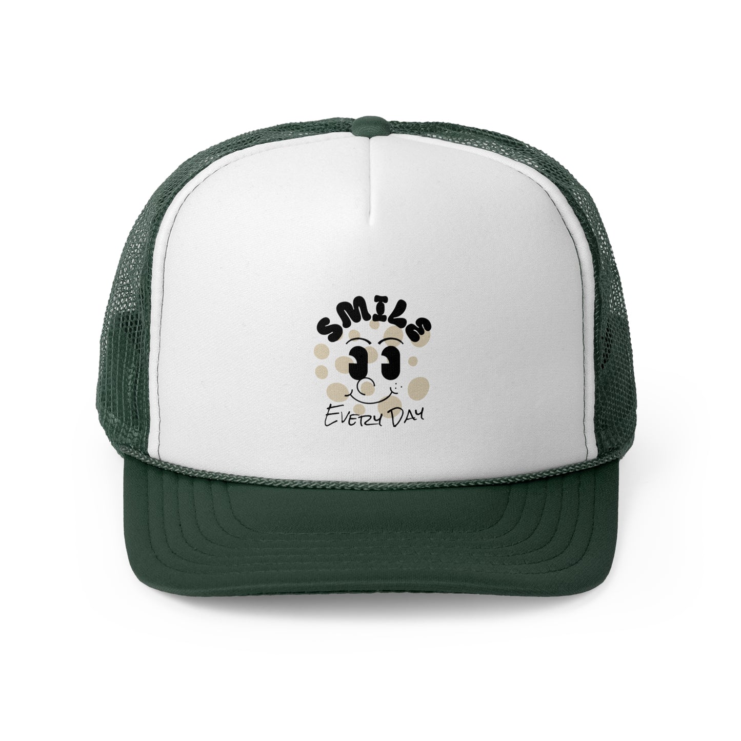 Smiles Every Day Trucker Cap, Fun Hat for Sunshine Lovers