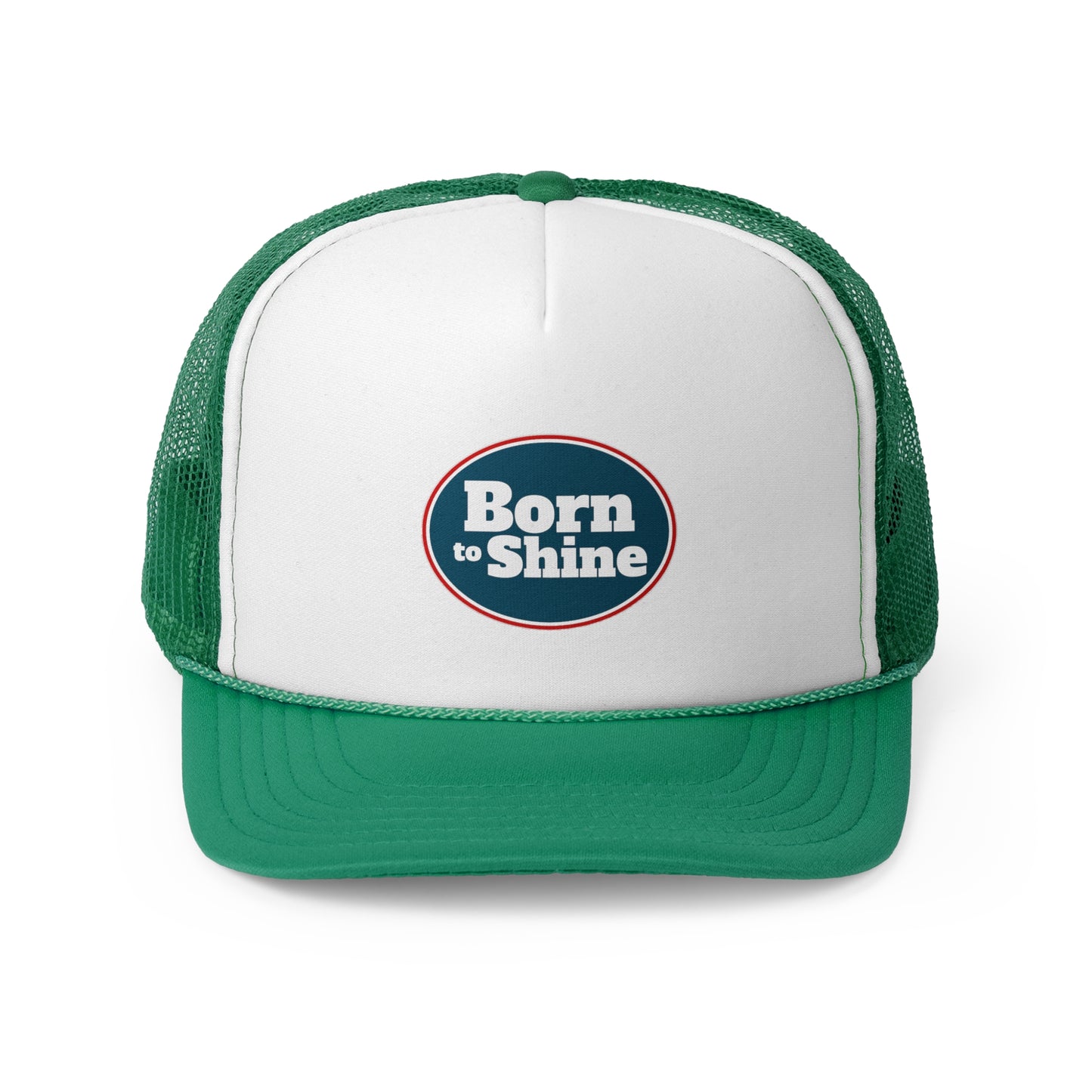 Born to Shine Trucker Cap - Inspirational Outdoor Hat for Adventure Lovers