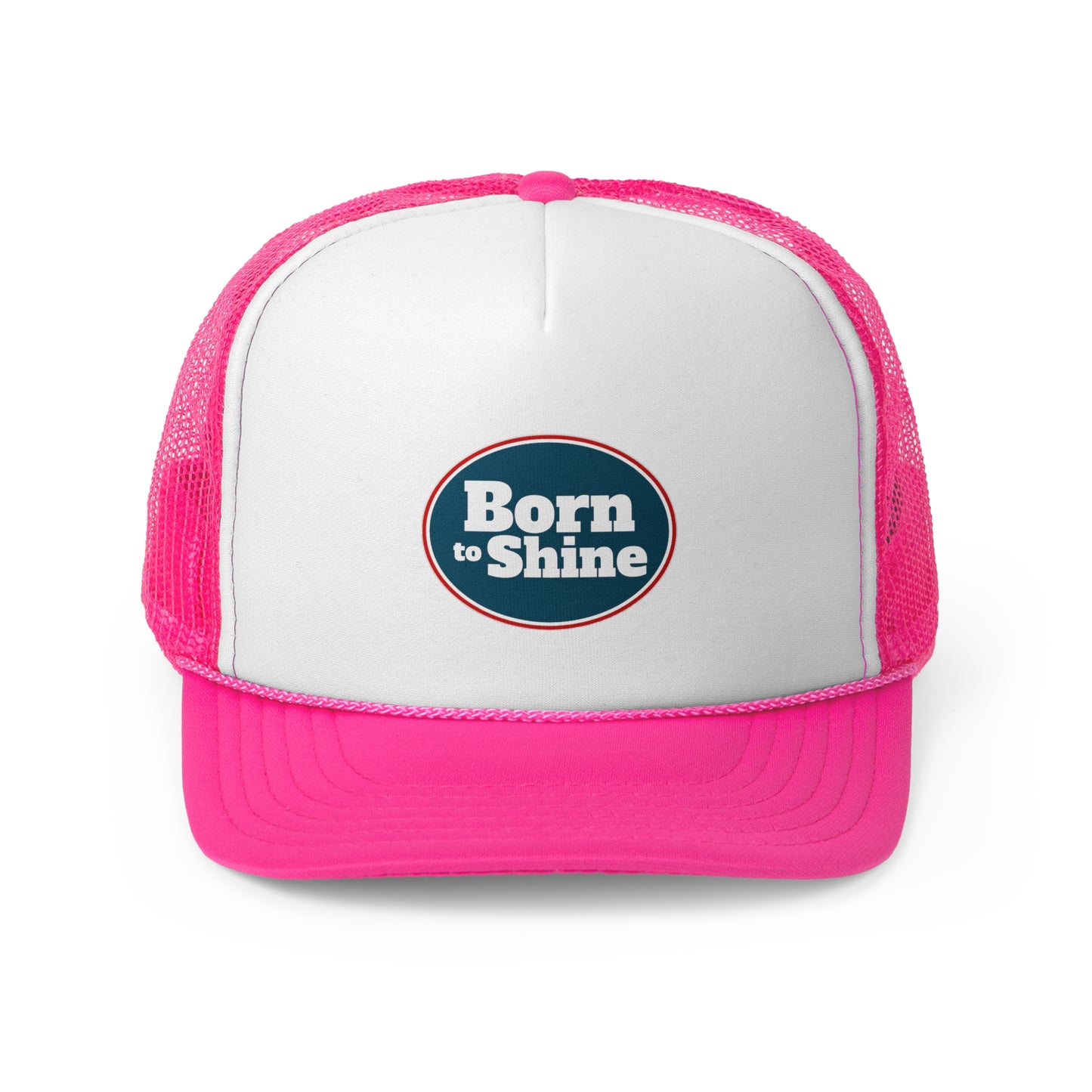 Born to Shine Trucker Cap - Inspirational Outdoor Hat for Adventure Lovers