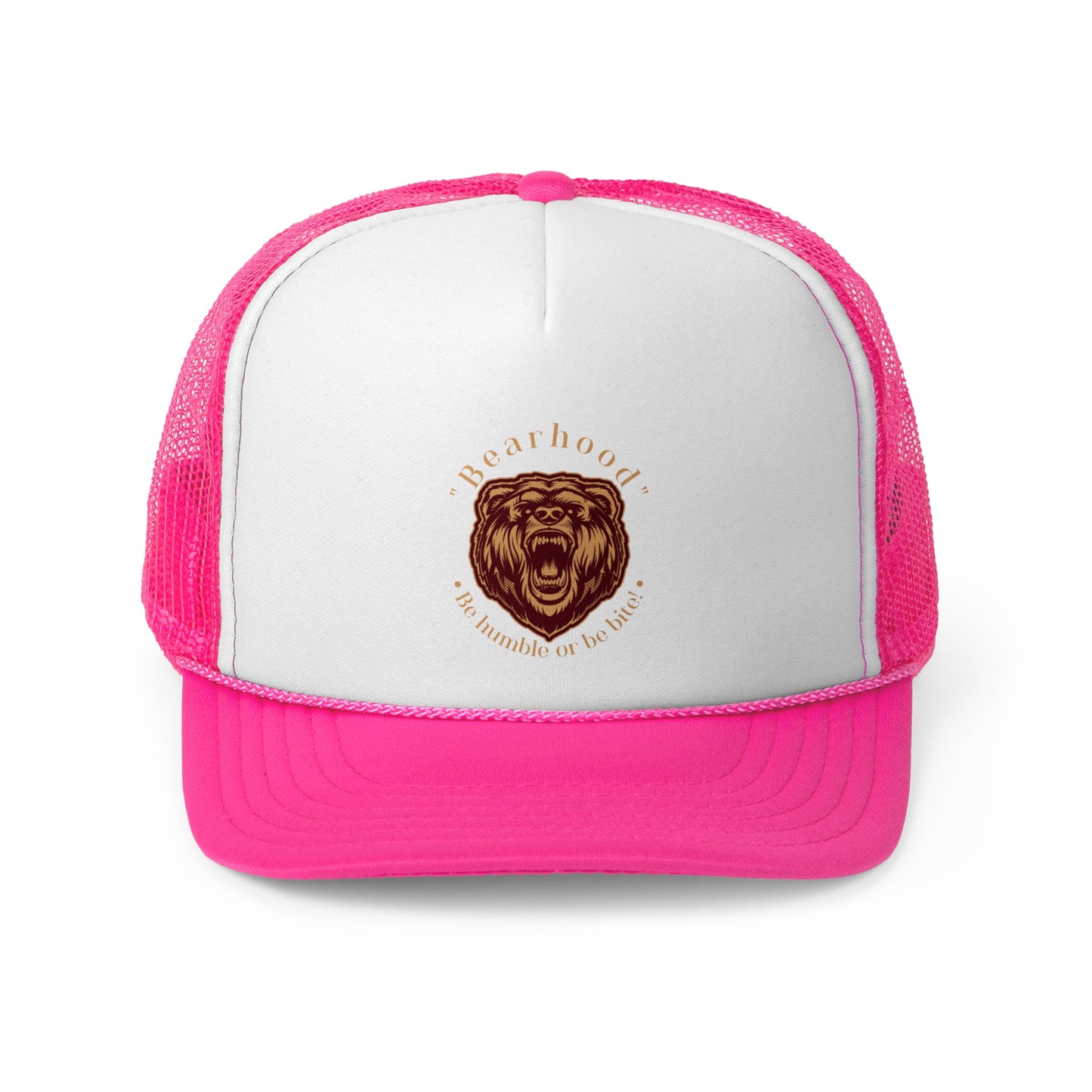 Bearhood Trucker Cap - Stay Humble, Stay Fierce