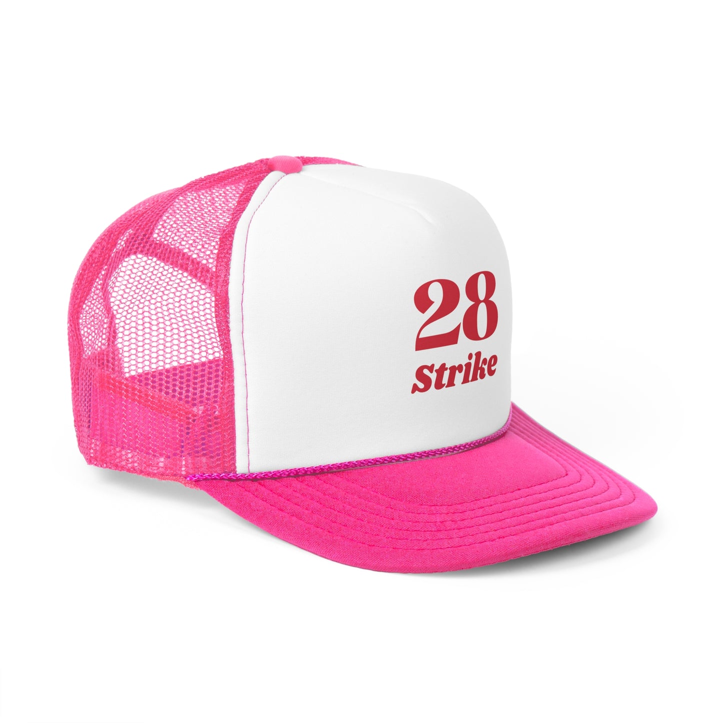 Retro 28 Strike Trucker Cap - Casual Style for Outdoor Adventures