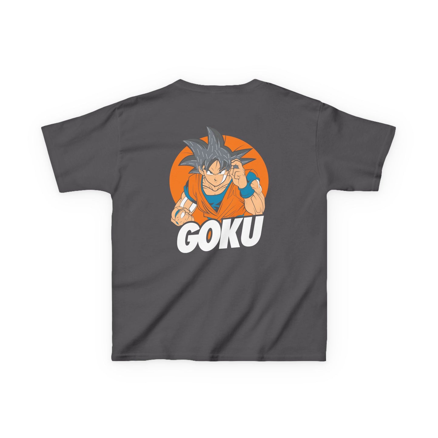 Goku Kids Heavy Cotton Tee – Fun Anime T-Shirt for Young Fans