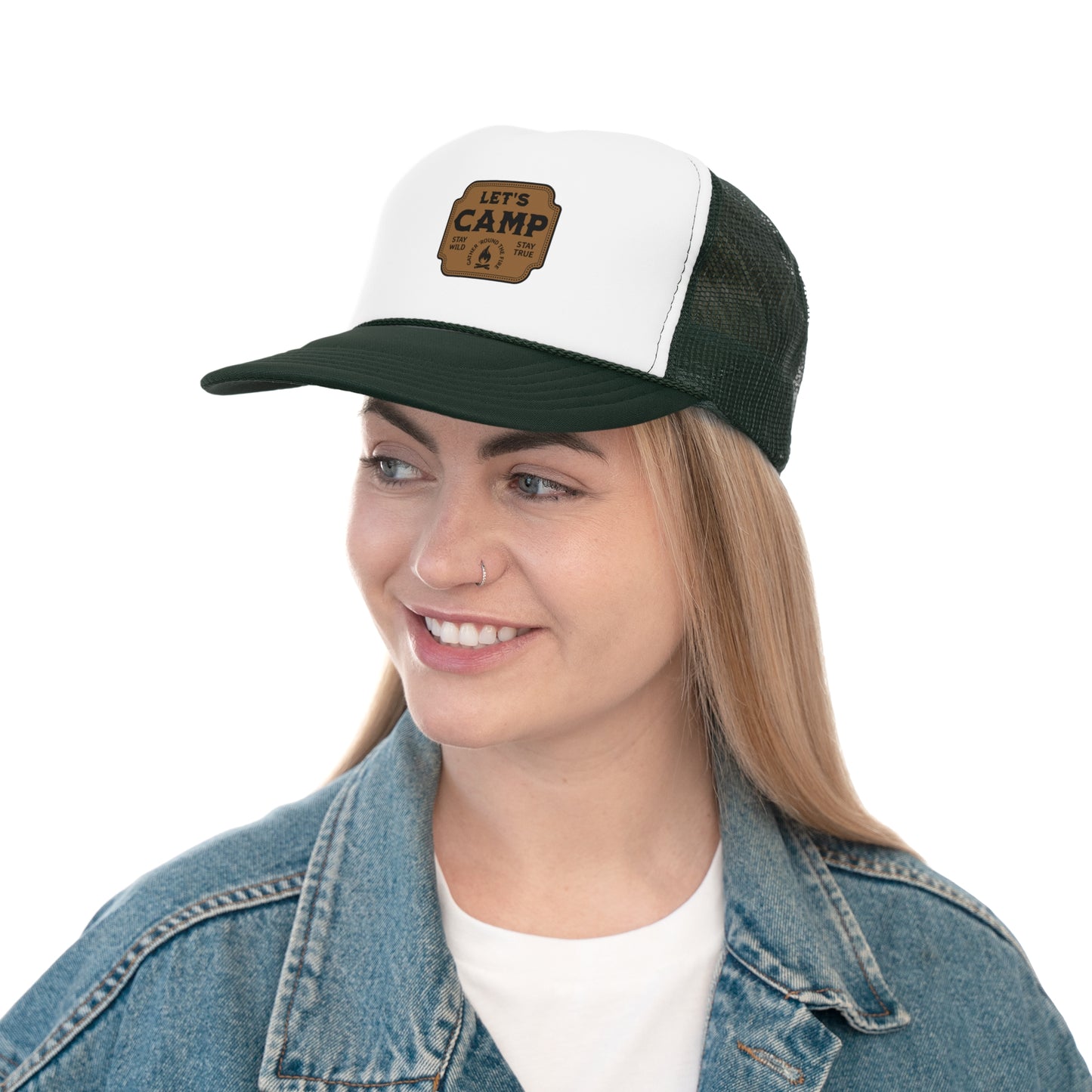 Lets Camp Trucker Cap Everyday Wear