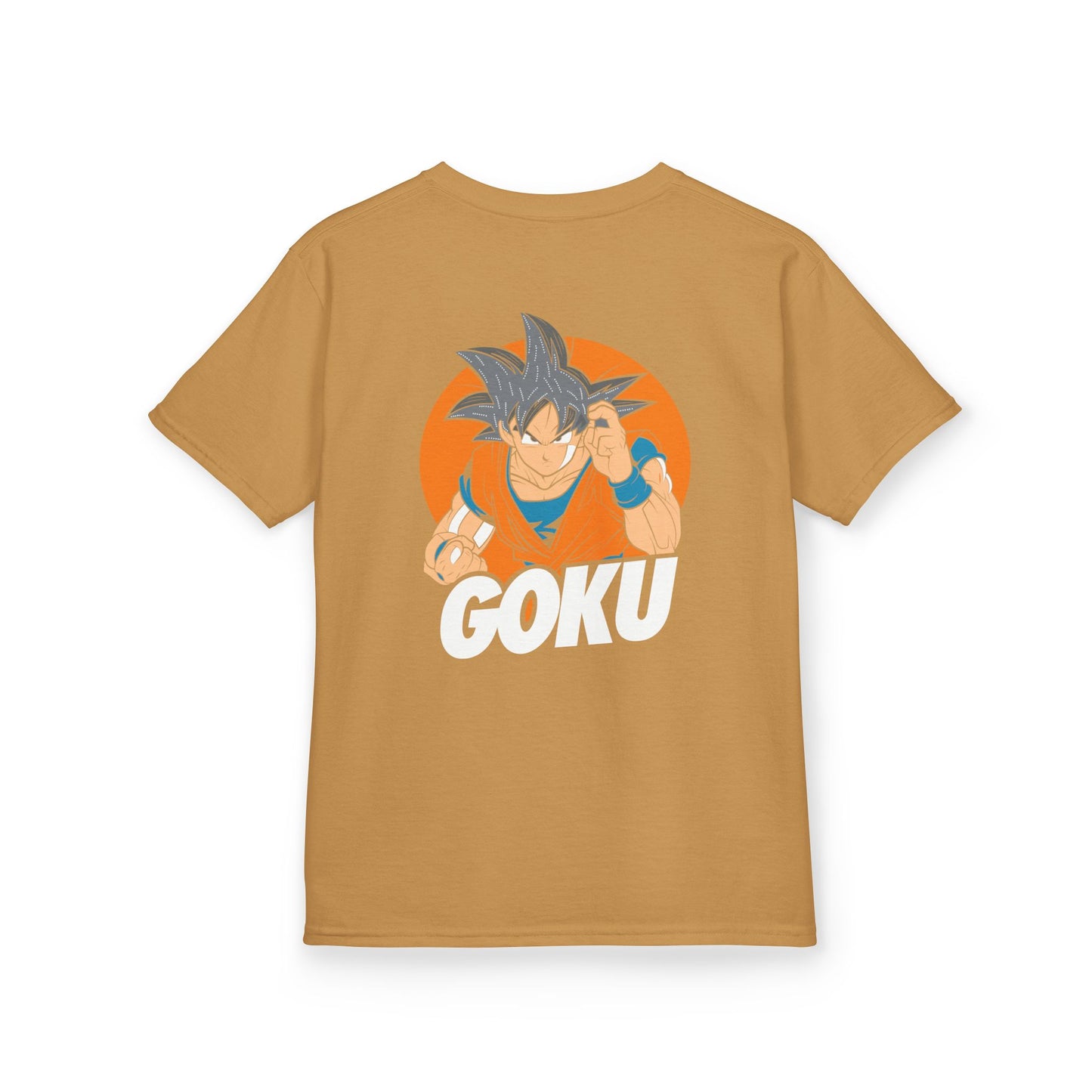 Goku Kids Heavy Cotton Tee – Fun Anime T-Shirt for Young Fans