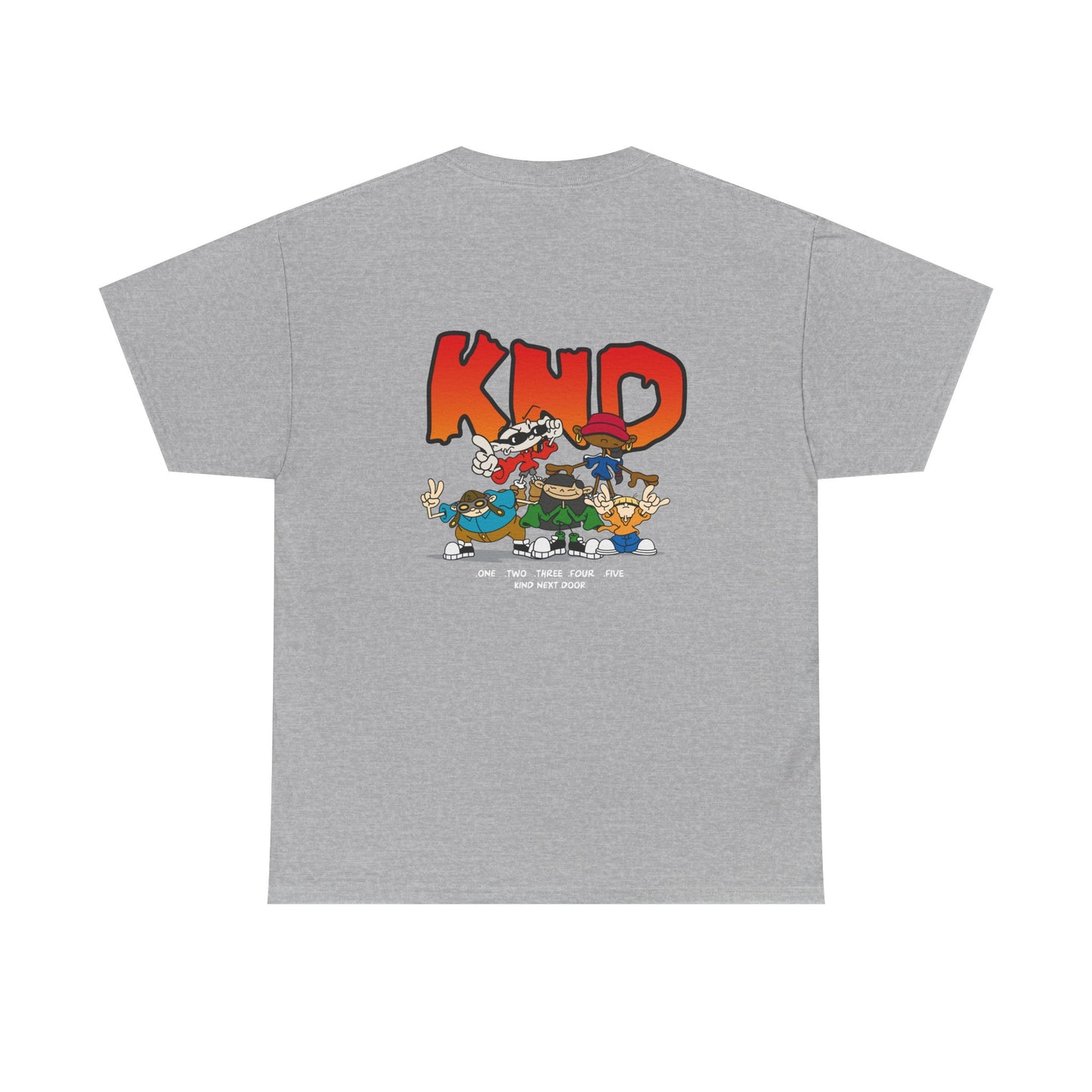 Cartoon Inspired Tee - Unisex Heavy Cotton Shirt for a Fun Look