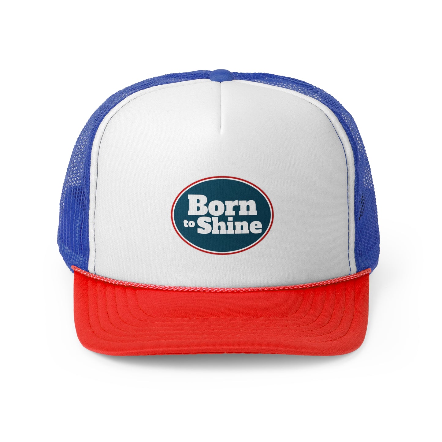 Born to Shine Trucker Cap - Inspirational Outdoor Hat for Adventure Lovers