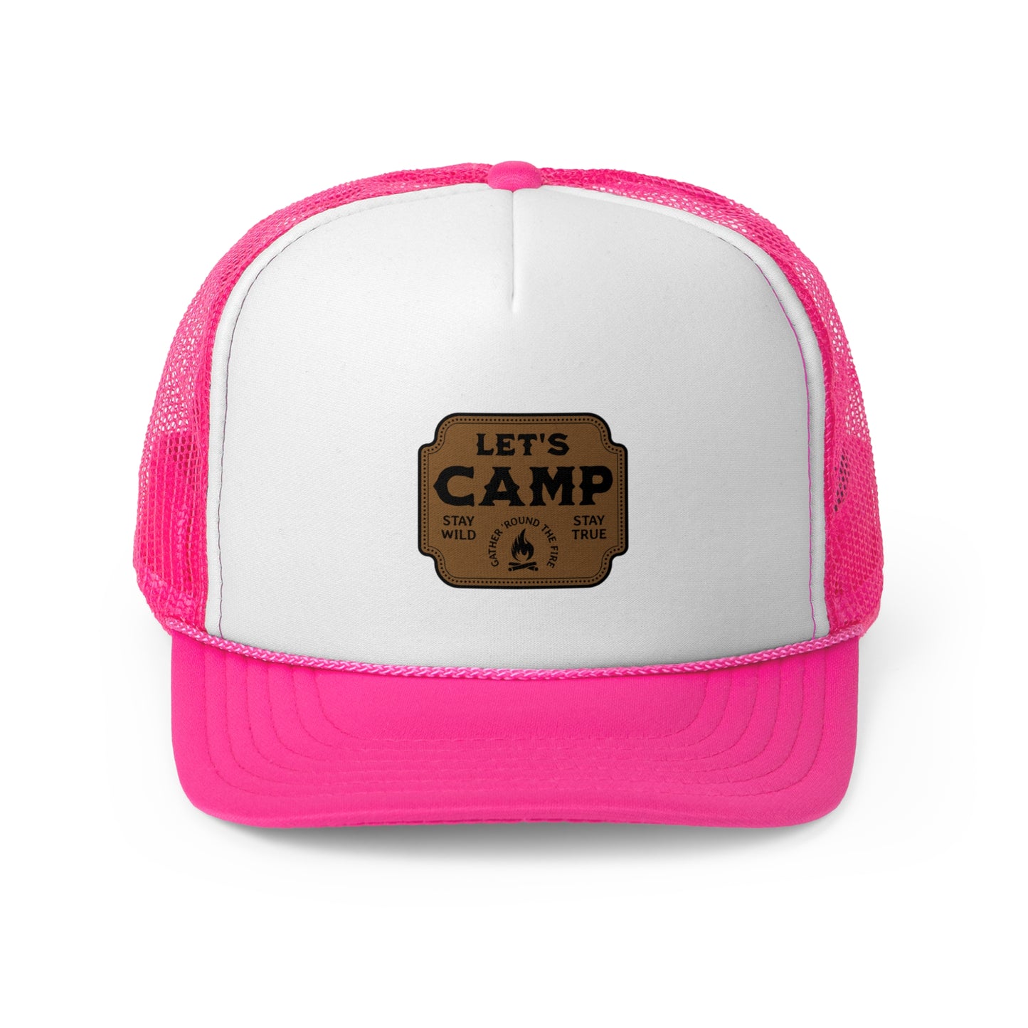 Lets Camp Trucker Cap Everyday Wear