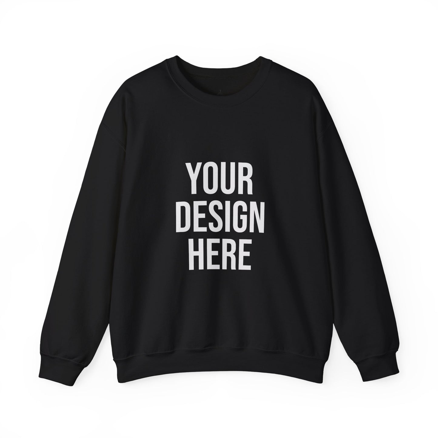 Your Design Here Custom Printed Crewneck Sweatshirt