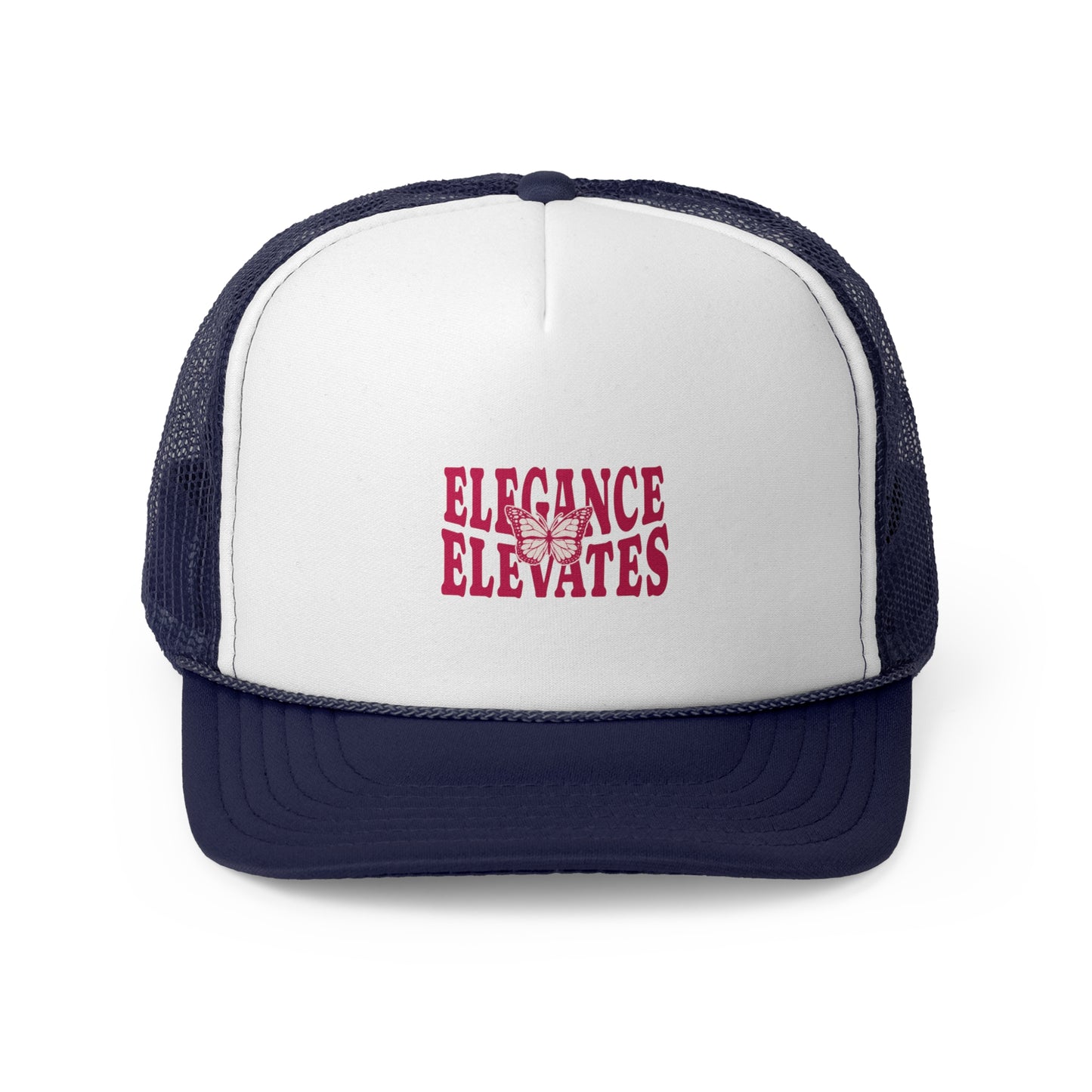 Elegant Elevation Trucker Cap - Trendy Headwear