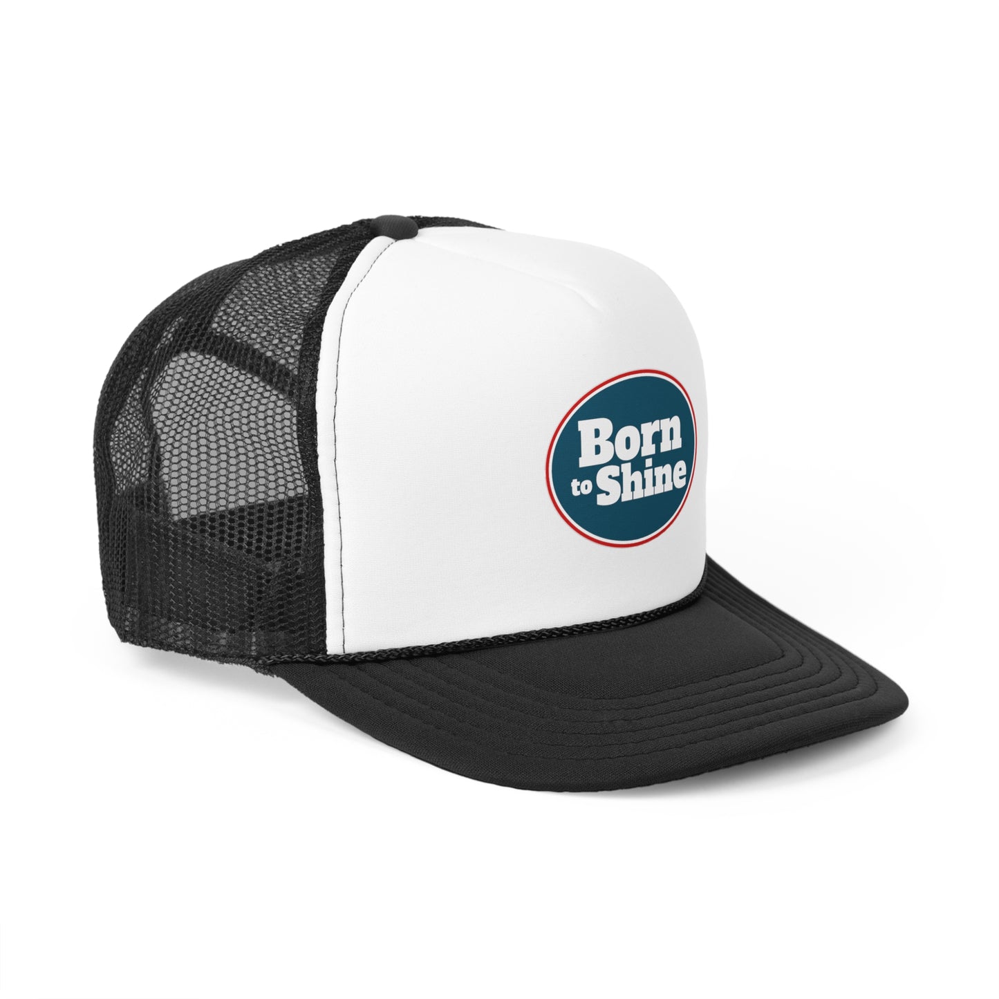 Born to Shine Trucker Cap - Inspirational Outdoor Hat for Adventure Lovers