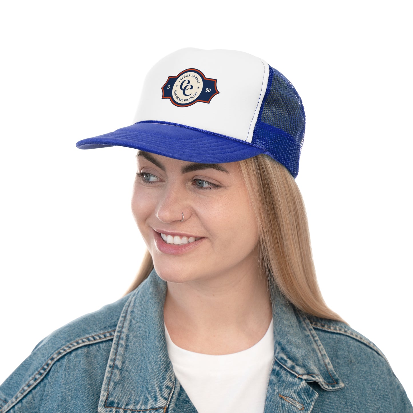 Vintage Captain Camping Trucker Caps - Retro Style, Adventure Ready