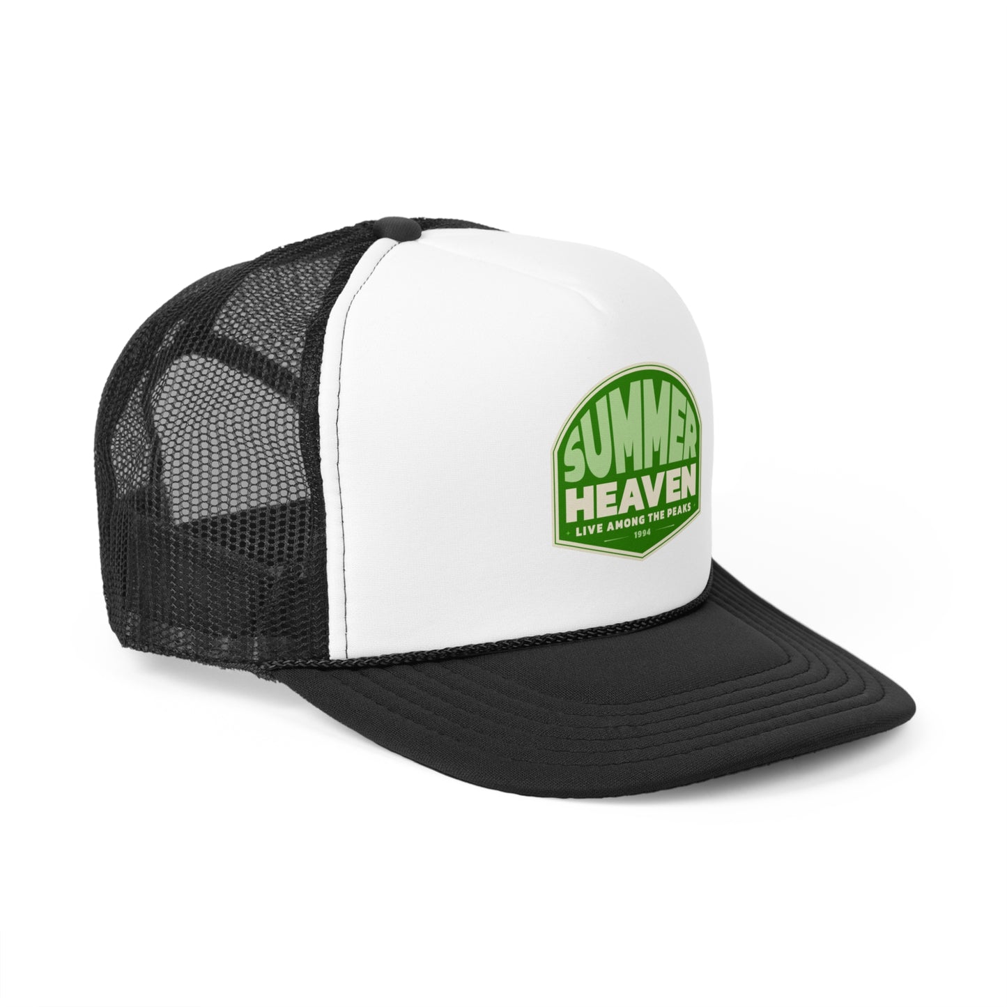 Summer Heaven Trucker Cap - Live Among the Peaks