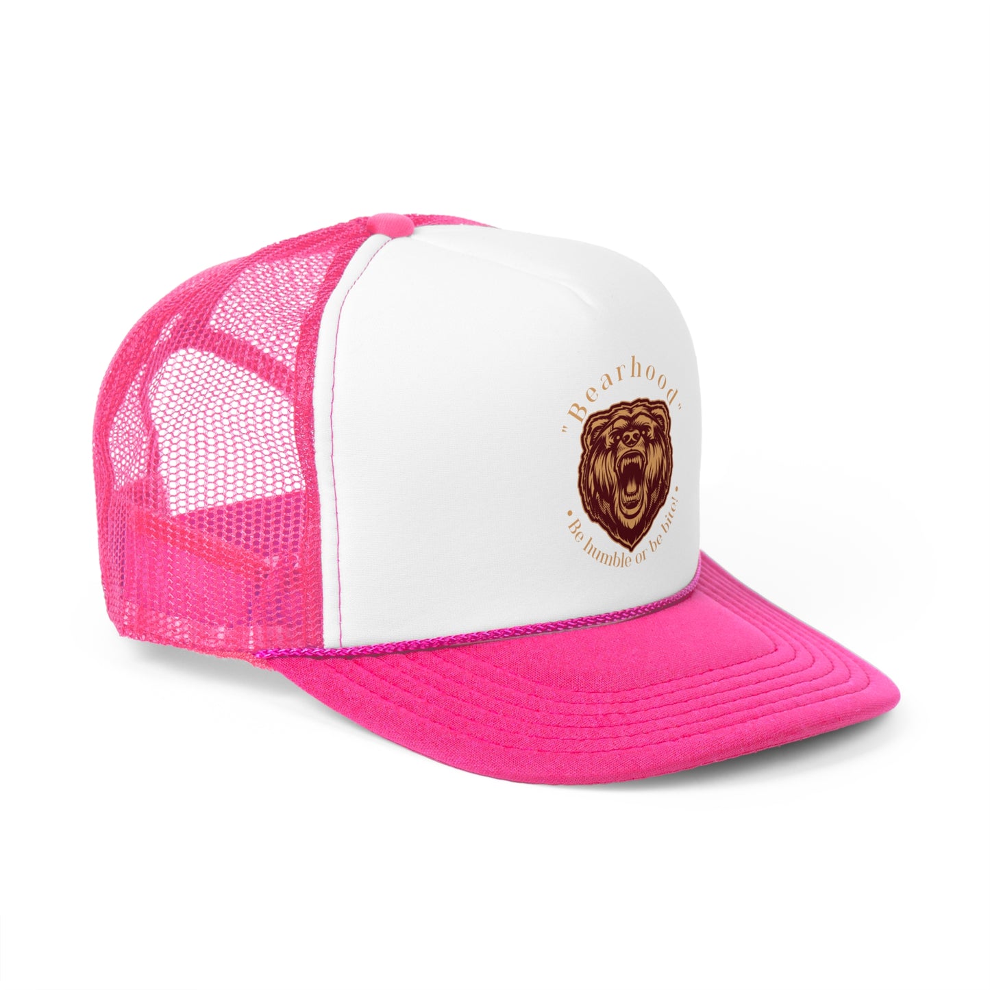 Bearhood Trucker Cap - Stay Humble, Stay Fierce