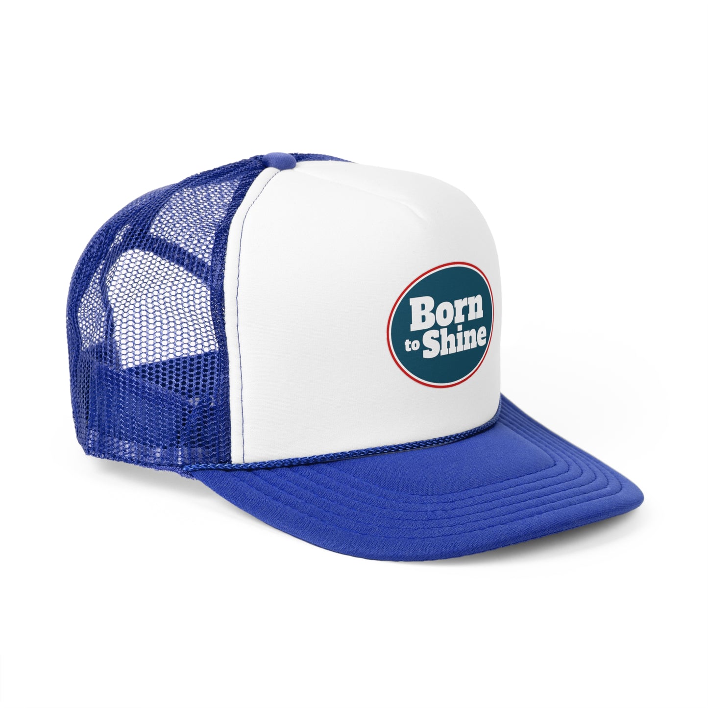 Born to Shine Trucker Cap - Inspirational Outdoor Hat for Adventure Lovers