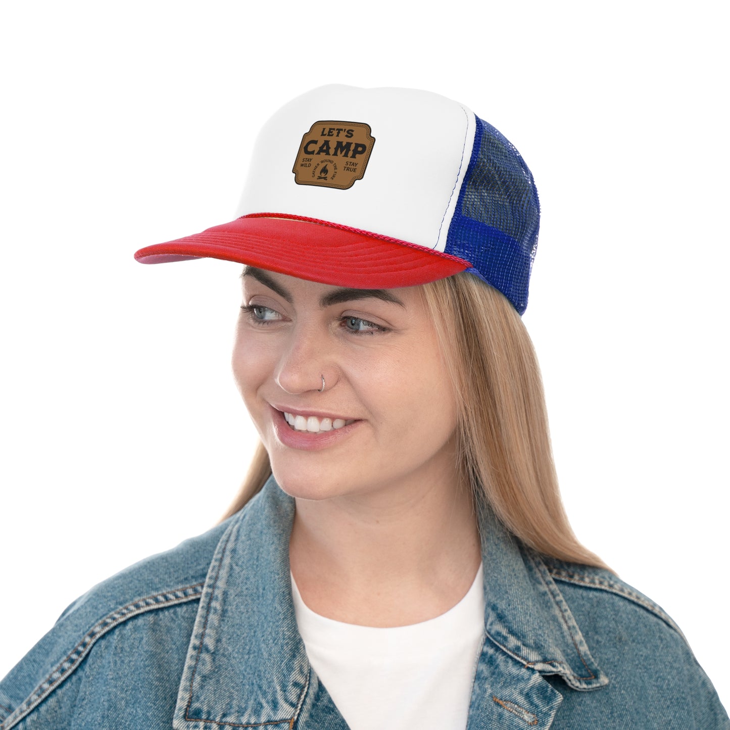 Lets Camp Trucker Cap Everyday Wear