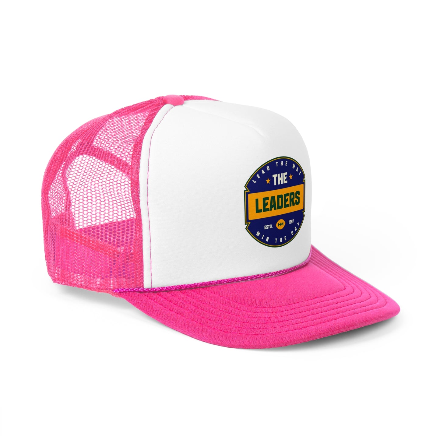 Leaders Trucker Cap - Stylish Mesh Hat for Team Spirit & Outdoor Fun