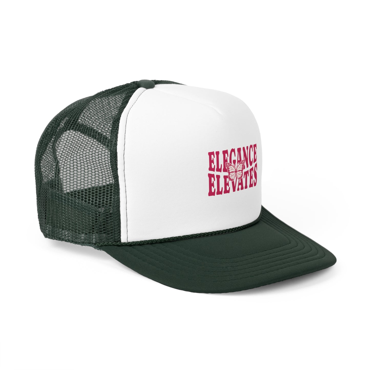 Elegant Elevation Trucker Cap - Trendy Headwear