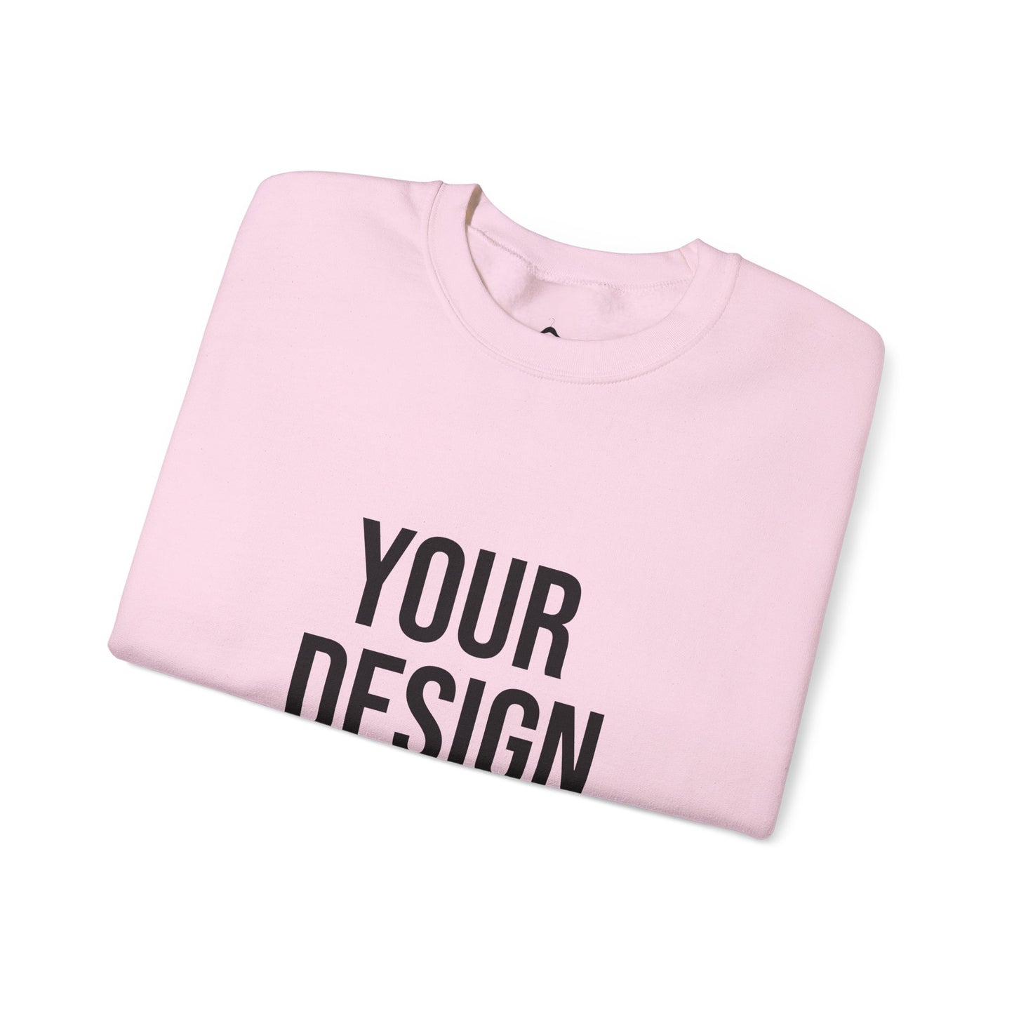 Your Design Here Custom Printed Crewneck Sweatshirt