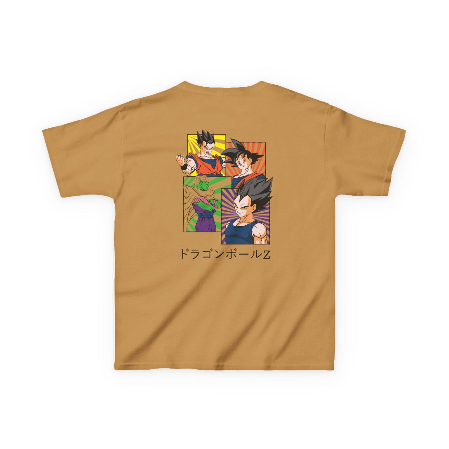 Kids Dragon Ball Z Graphic Tee - Heavy Cotton T-Shirt for Young Fans