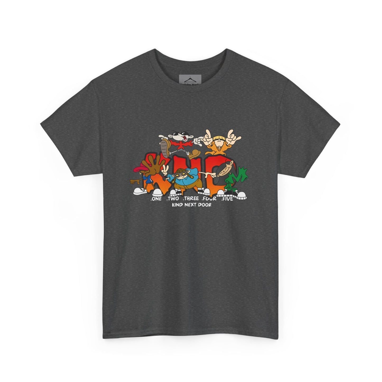 Cartoon Inspired Tee - Unisex Heavy Cotton Shirt for a Fun Look