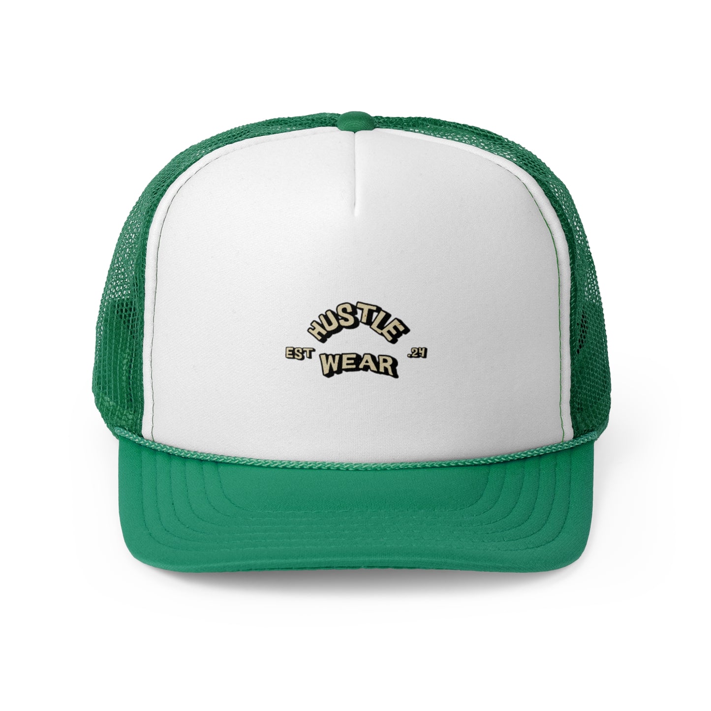 Hustle Wear Trucker Cap - Motivational Snapback Hat for Entrepreneurs