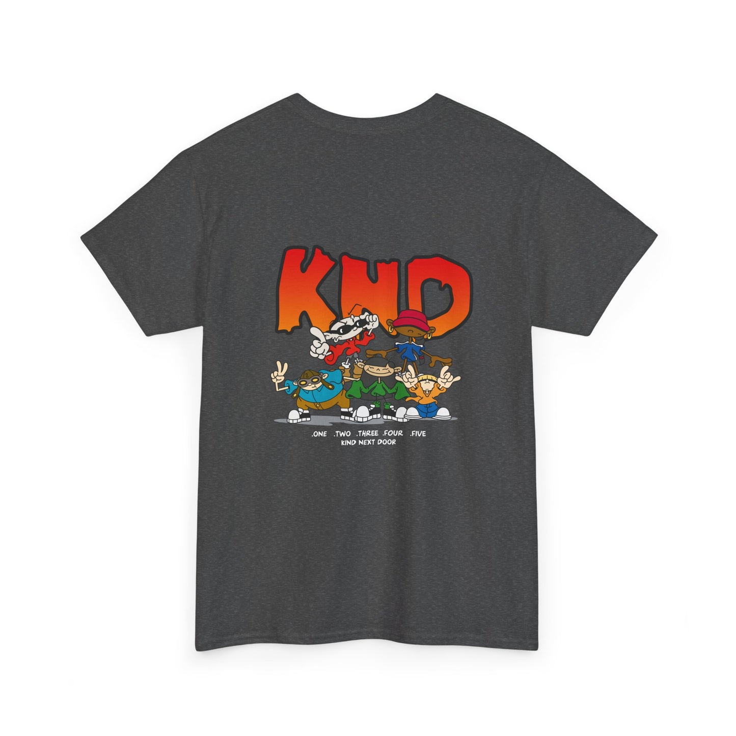 Cartoon Inspired Tee - Unisex Heavy Cotton Shirt for a Fun Look