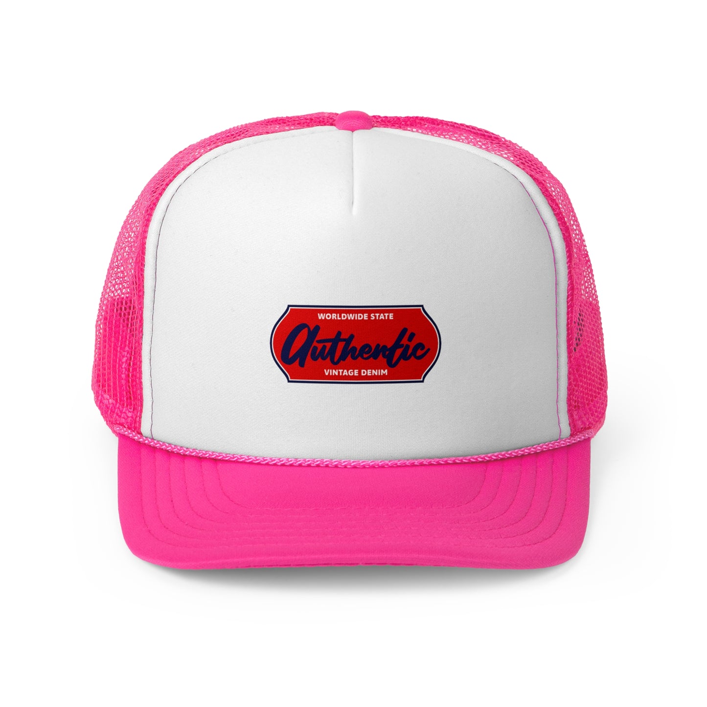 Vintage Authentic Trucker Cap - Retro Style Hat