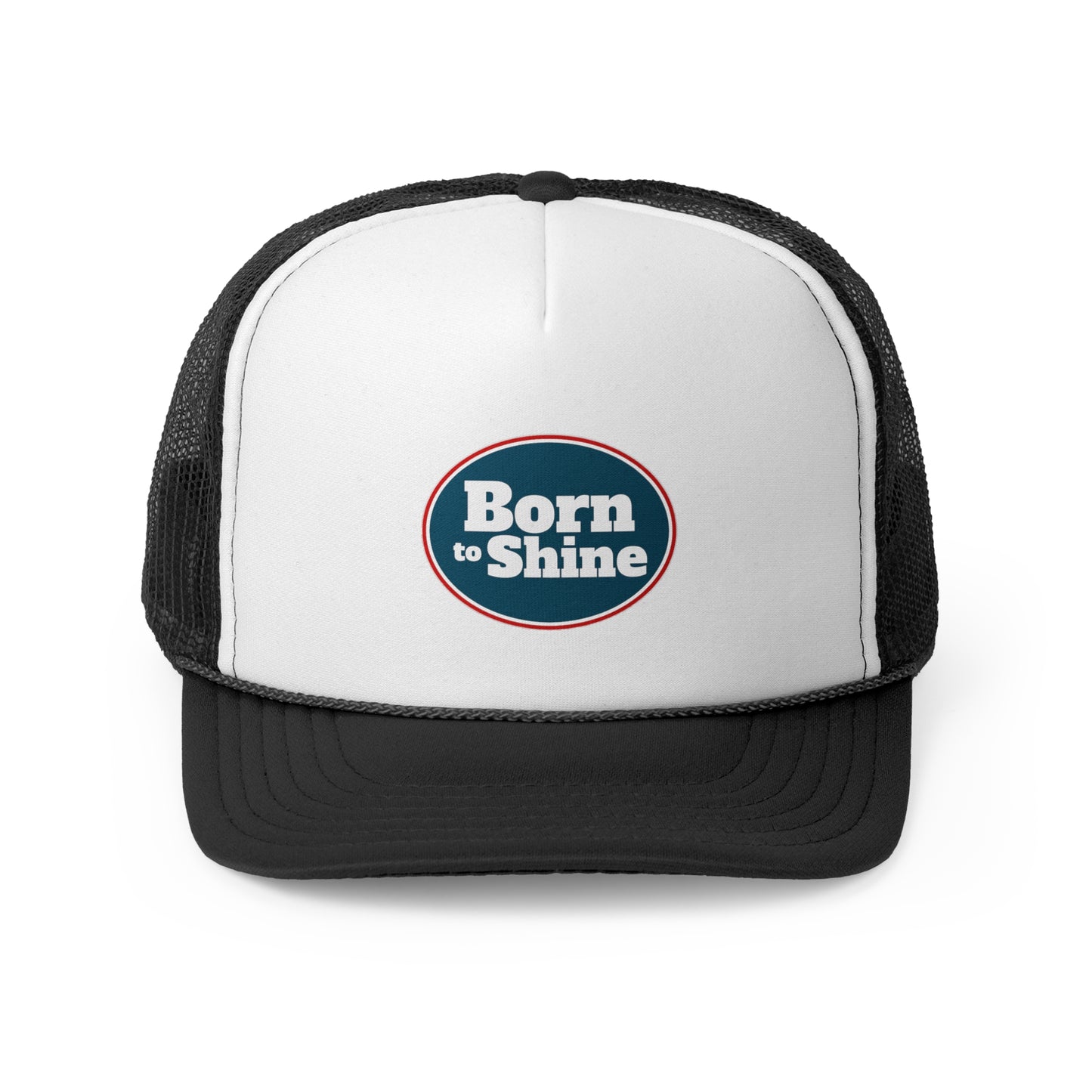 Born to Shine Trucker Cap - Inspirational Outdoor Hat for Adventure Lovers