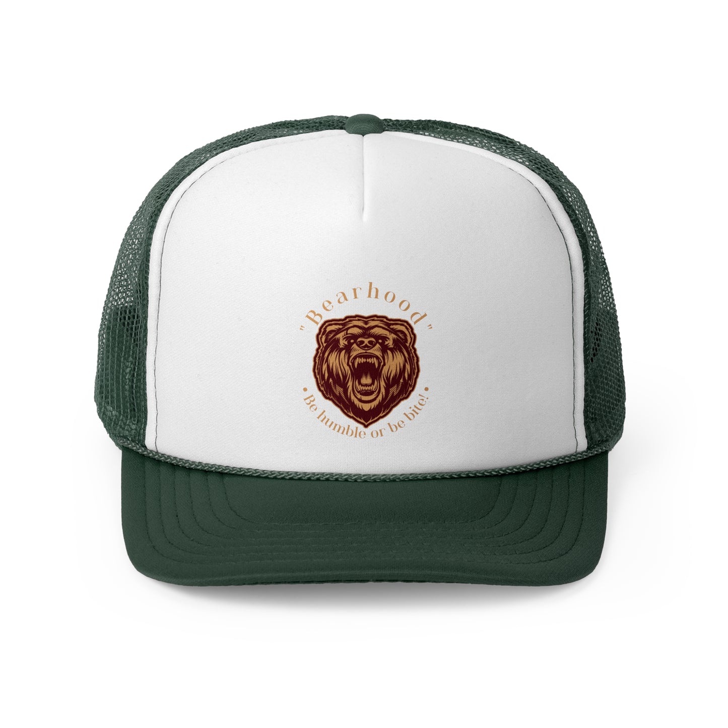Bearhood Trucker Cap - Stay Humble, Stay Fierce