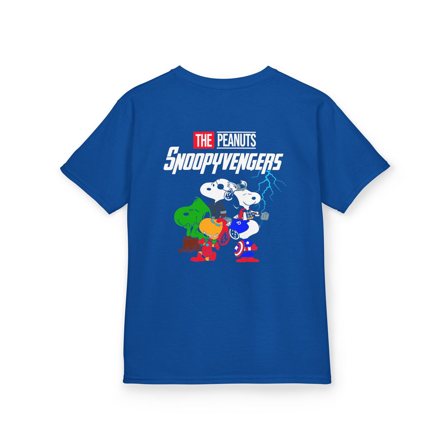 Kids Snoopyvengers Graphic Tee - Fun Cotton T-Shirt for Young Fans