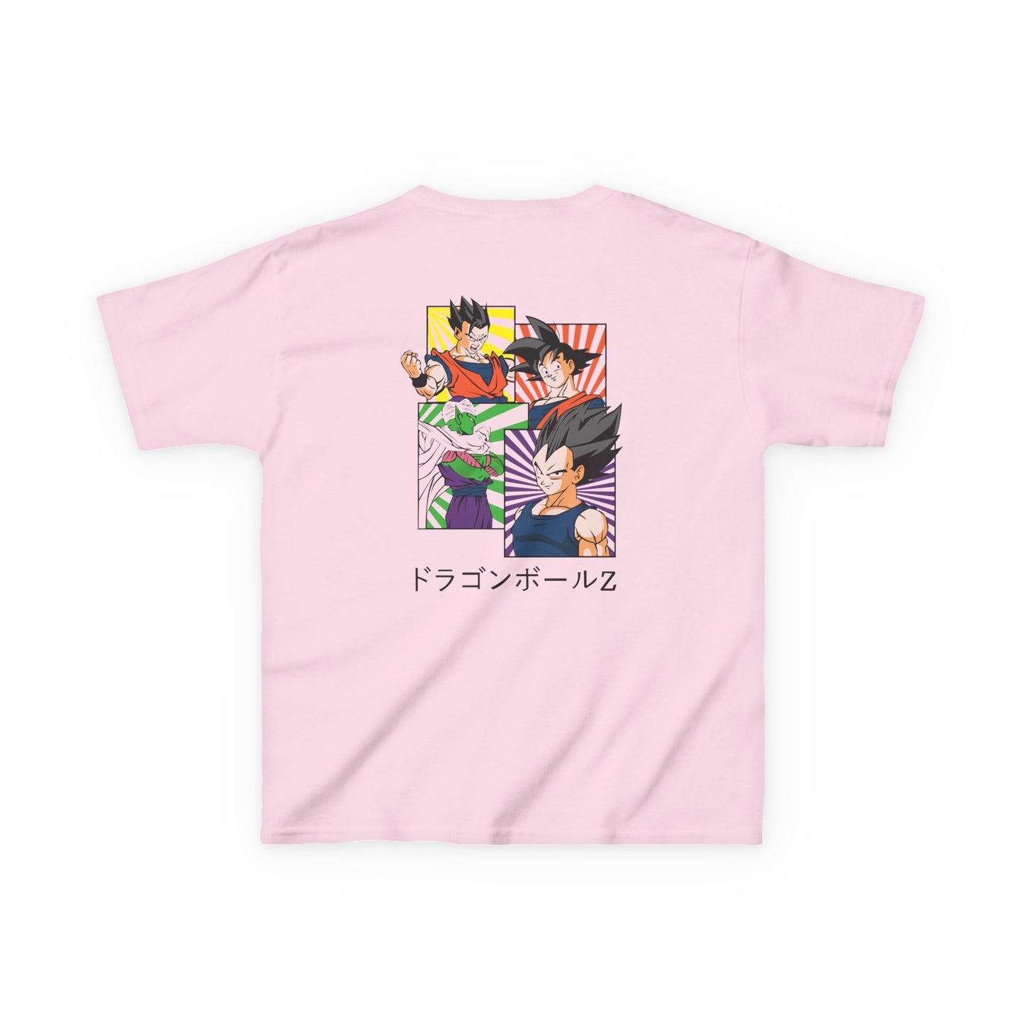 Kids Dragon Ball Z Graphic Tee - Heavy Cotton T-Shirt for Young Fans