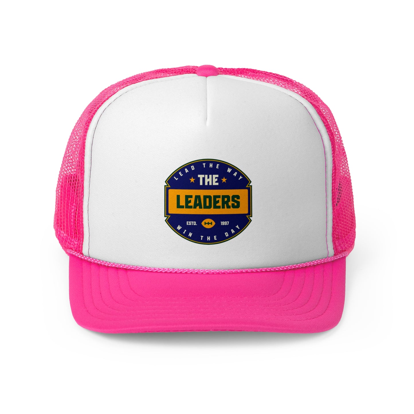 Leaders Trucker Cap - Stylish Mesh Hat for Team Spirit & Outdoor Fun