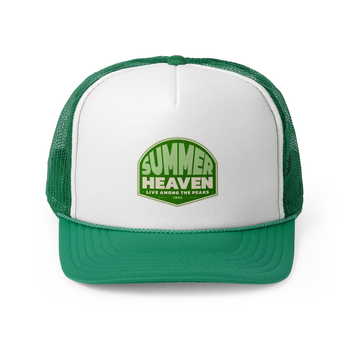 Summer Heaven Trucker Cap - Live Among the Peaks