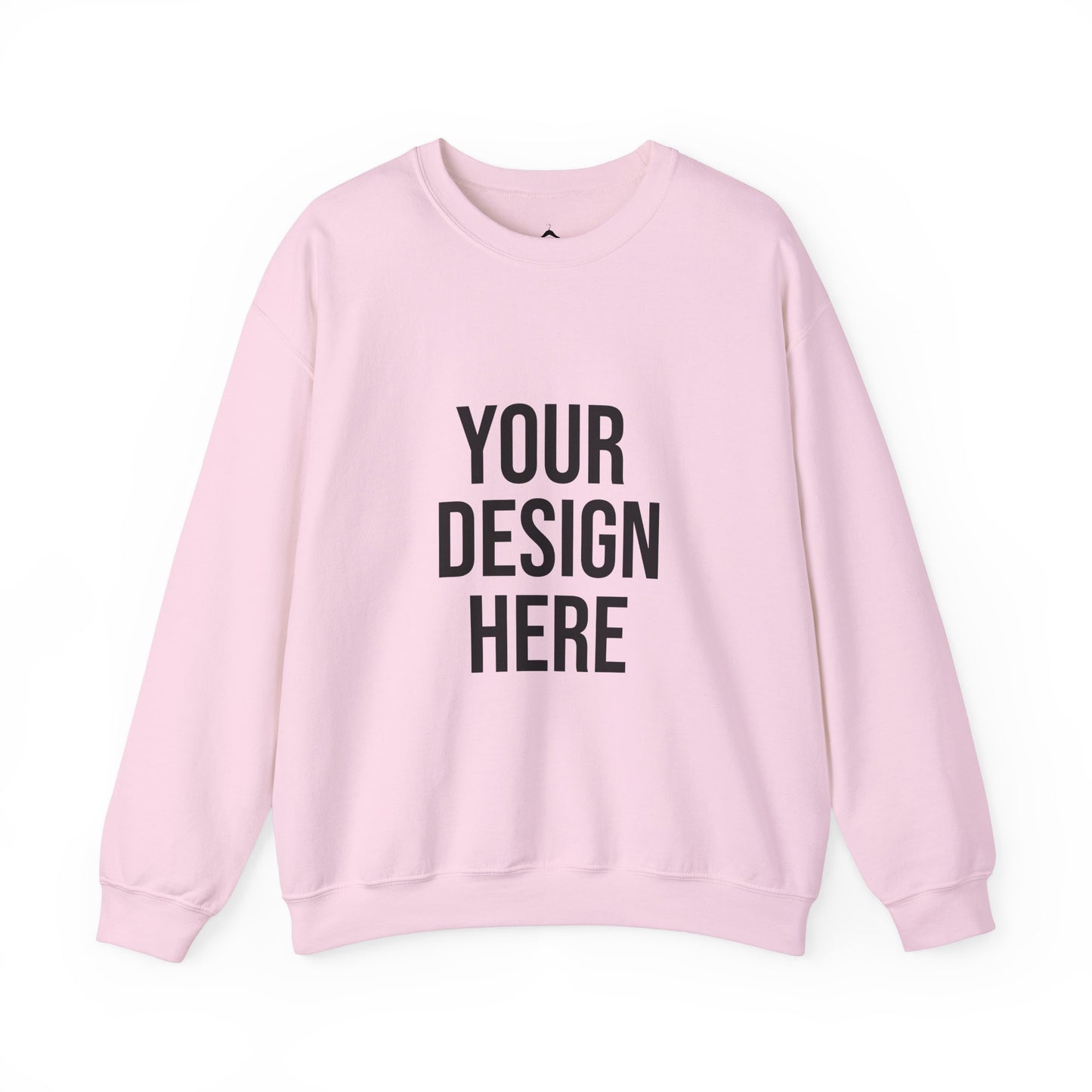 Your Design Here Custom Printed Crewneck Sweatshirt
