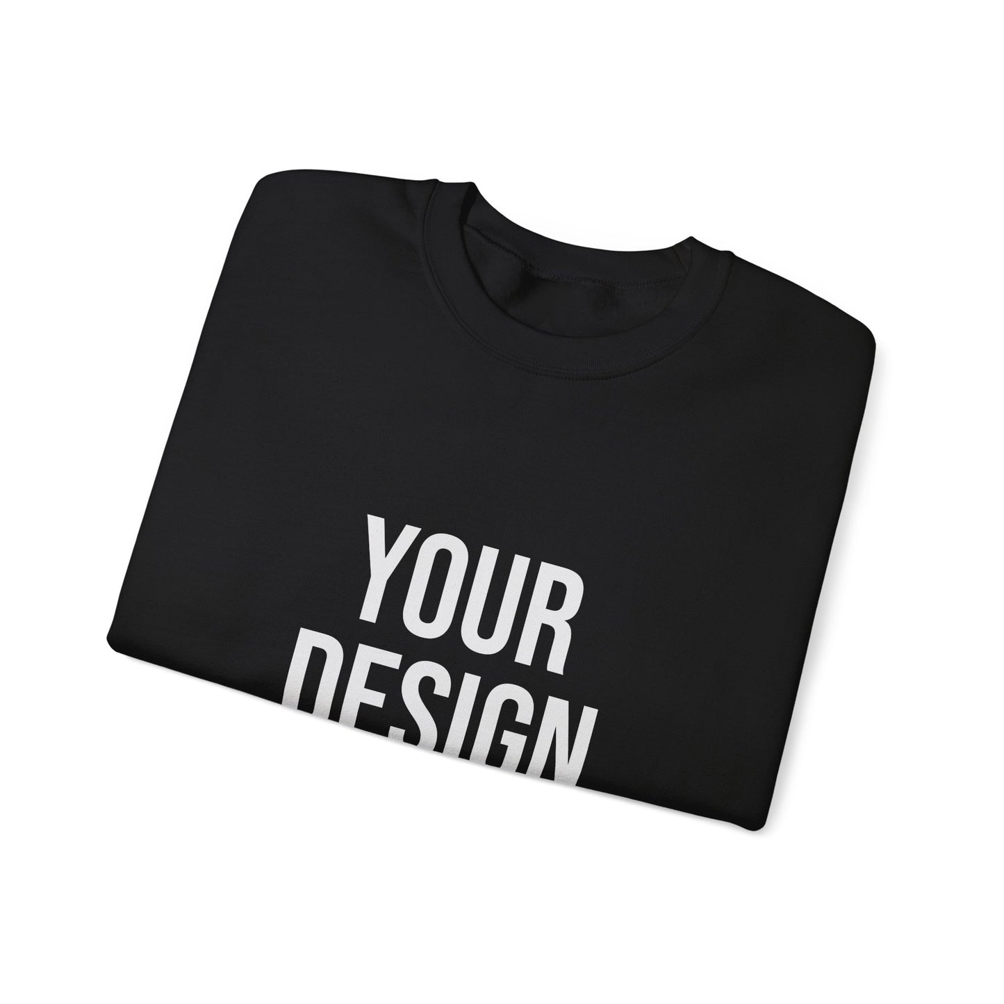 Your Design Here Custom Printed Crewneck Sweatshirt