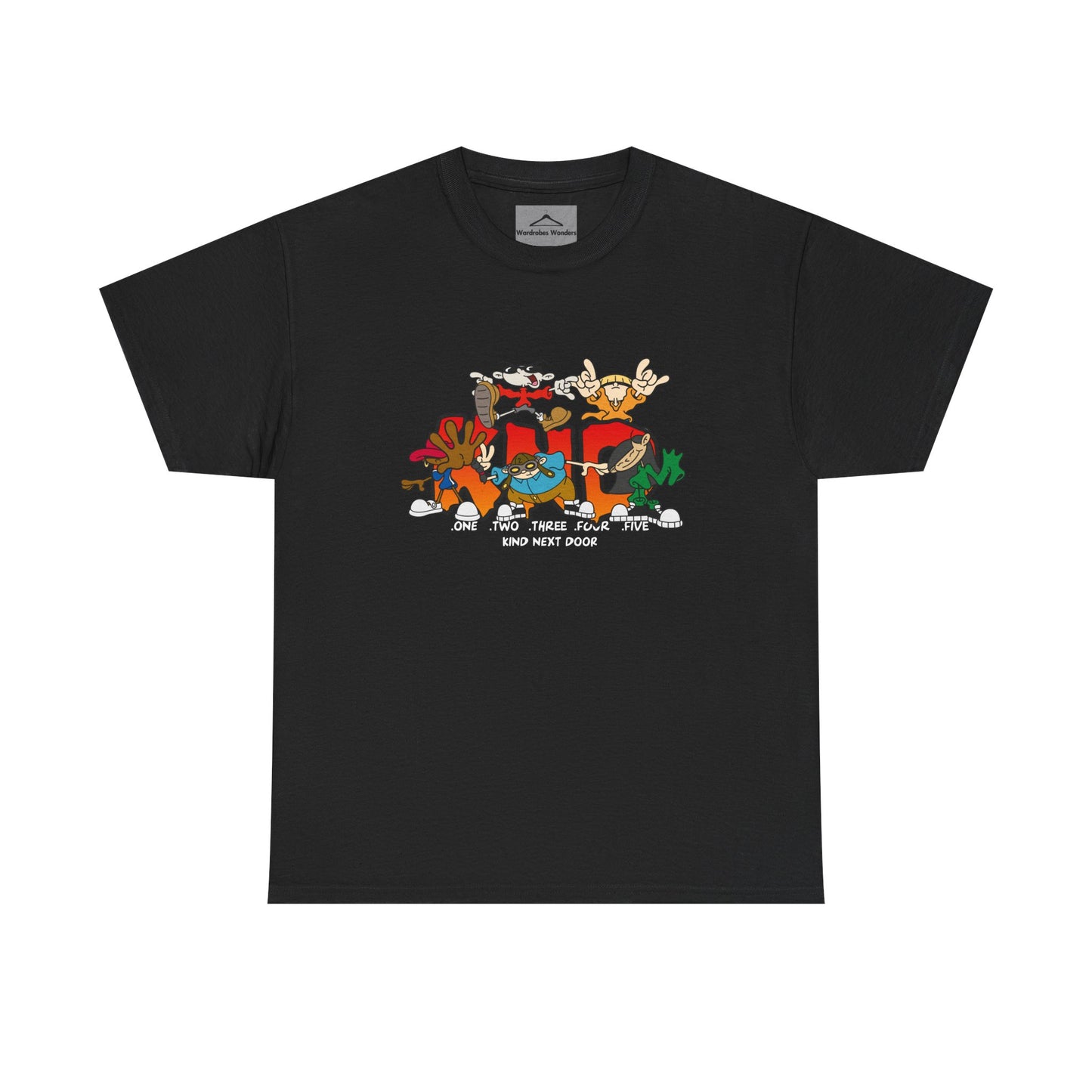 Cartoon Inspired Tee - Unisex Heavy Cotton Shirt for a Fun Look