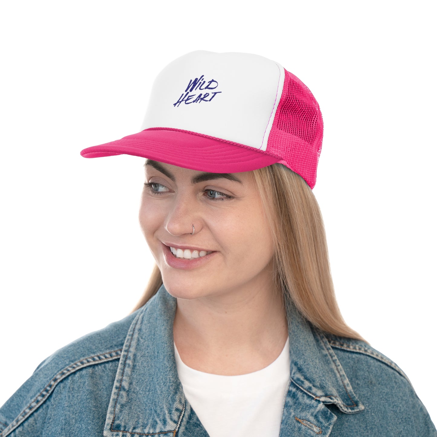 Wild Heart Trucker Cap - Stylish Hat for Adventurers and Free Spirits