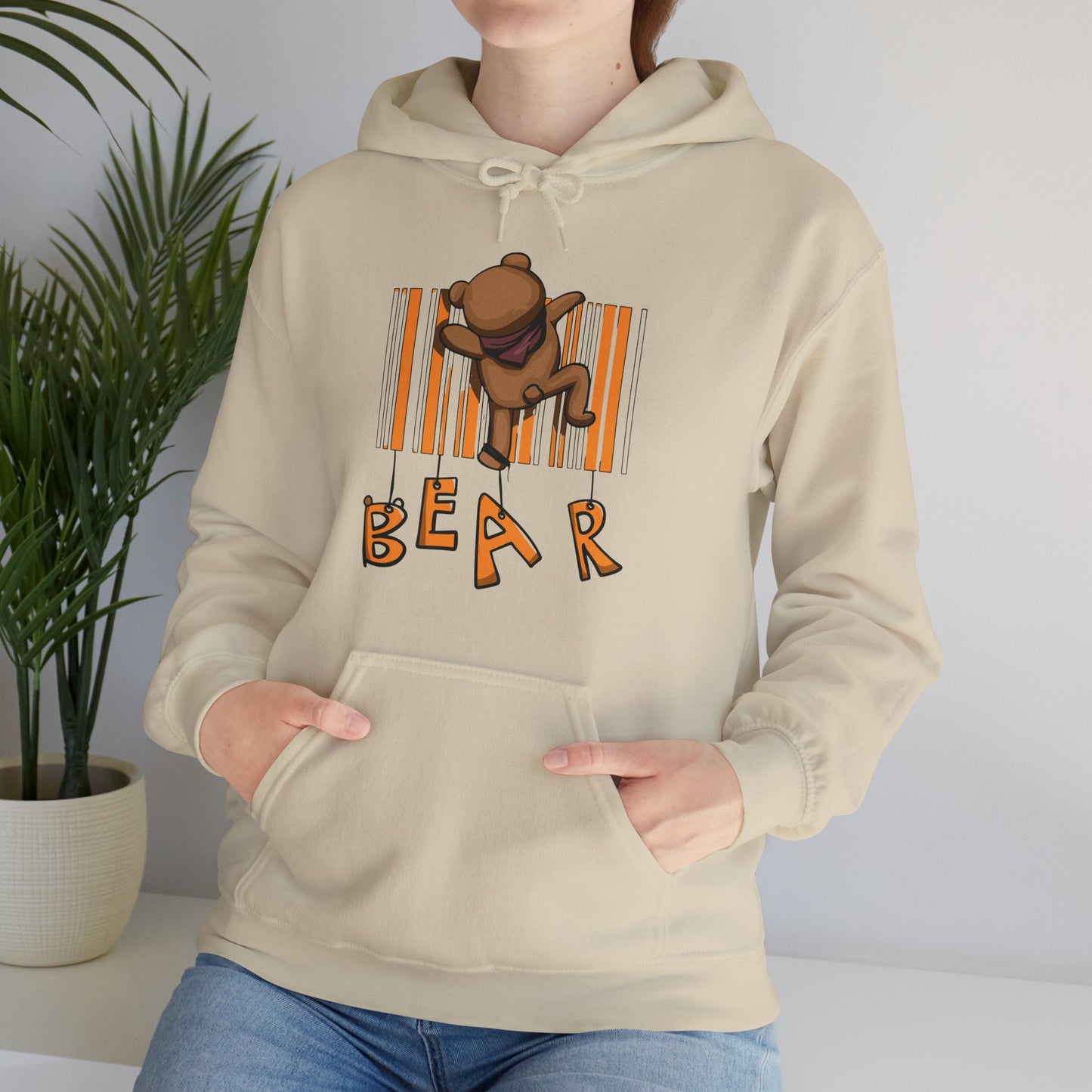 Heavy Blend Hooded Sweatshirt with Kangaroo Pocket