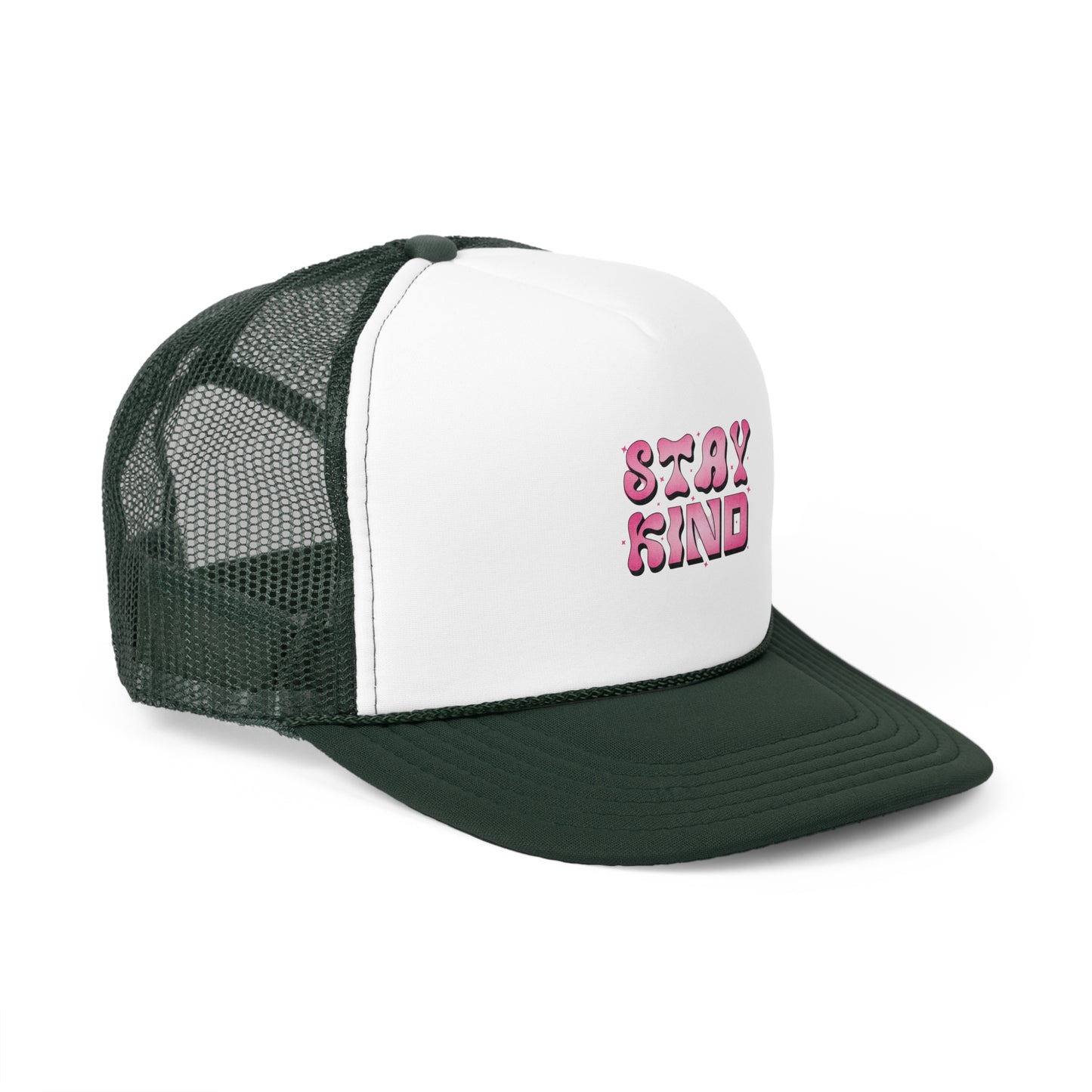 Stay Kind Trucker Cap - Positive Vibes Hat for Casual Outings