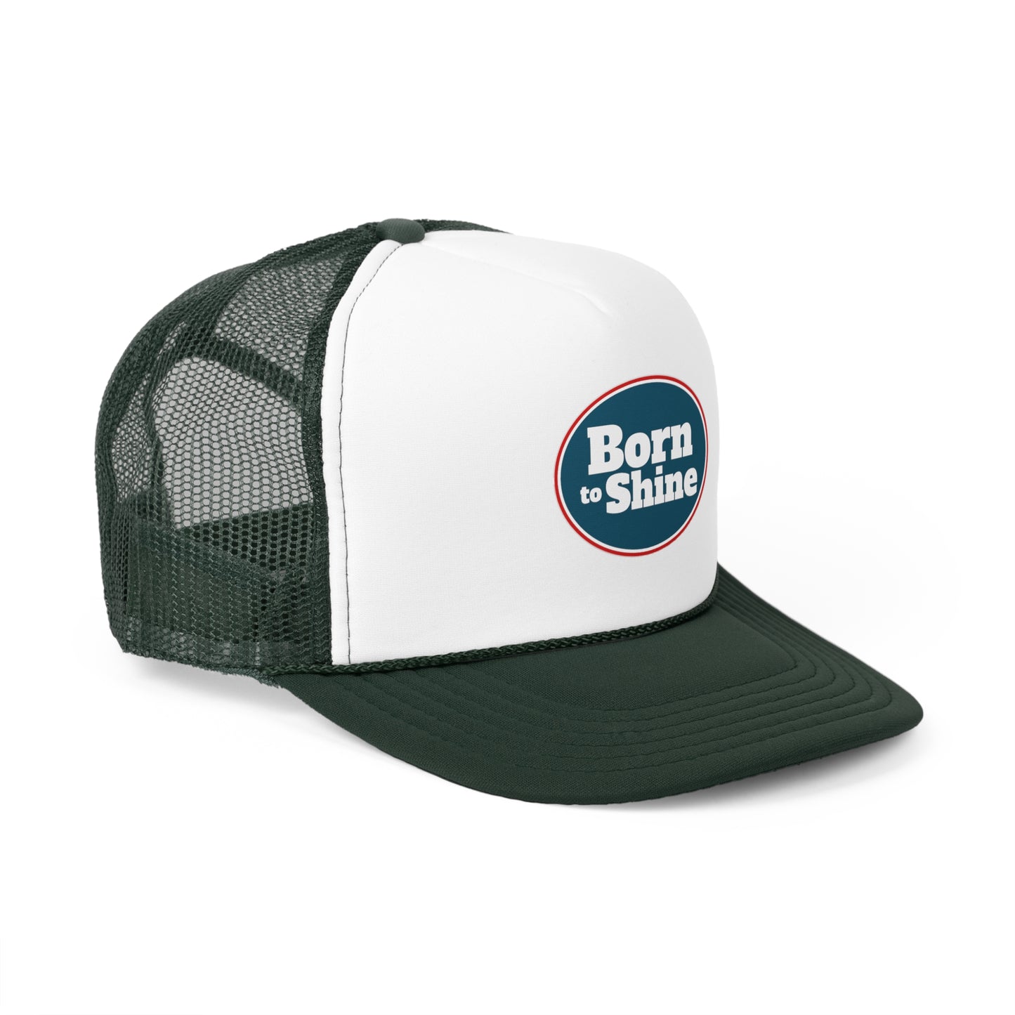 Born to Shine Trucker Cap - Inspirational Outdoor Hat for Adventure Lovers