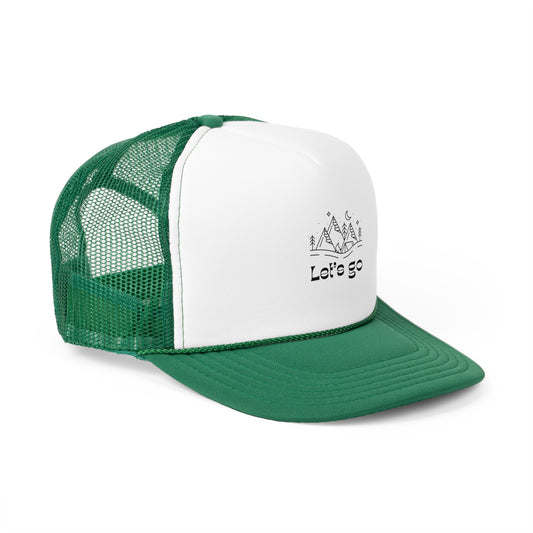 Adventure Trucker Cap - Let's Go Design
