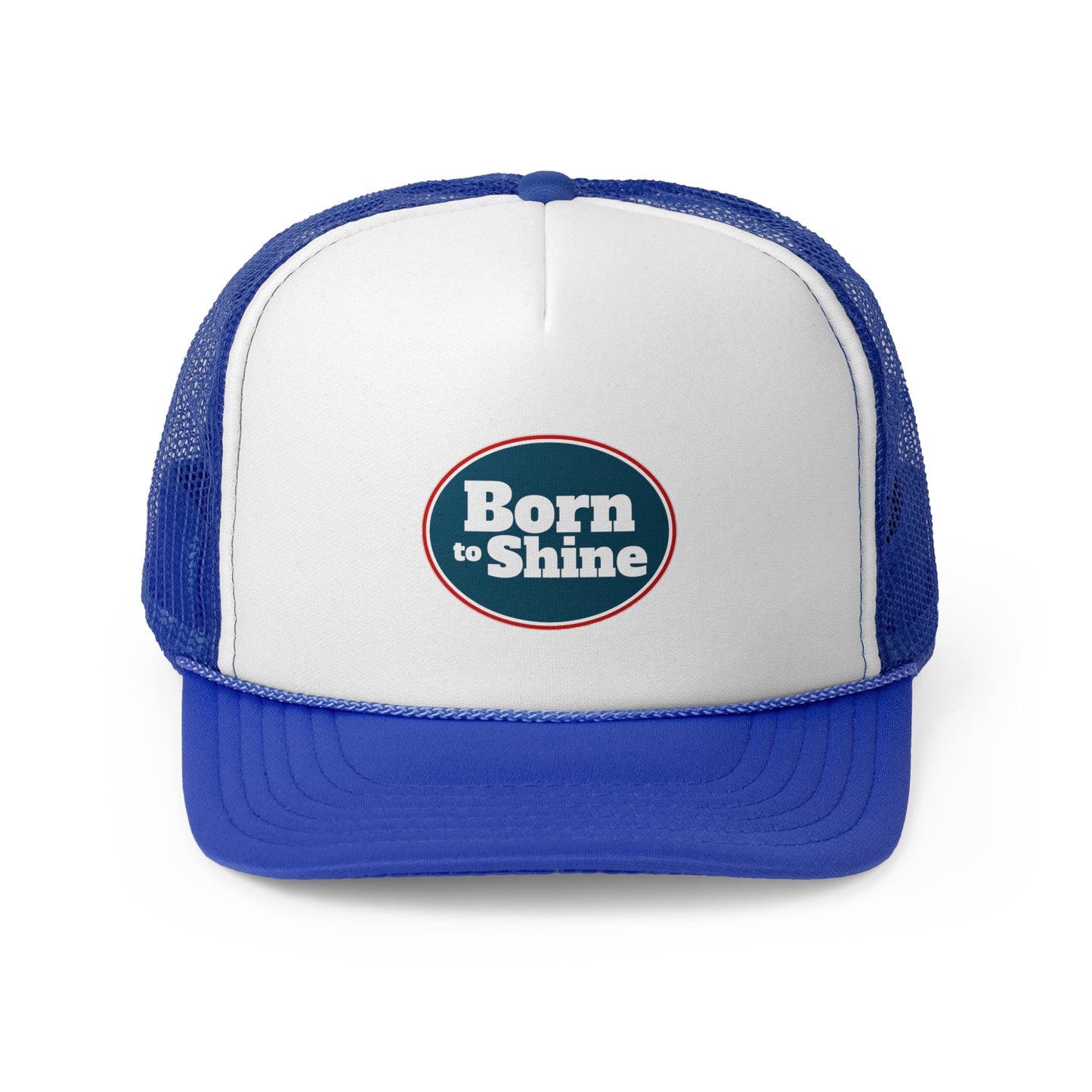 Born to Shine Trucker Cap - Inspirational Outdoor Hat for Adventure Lovers