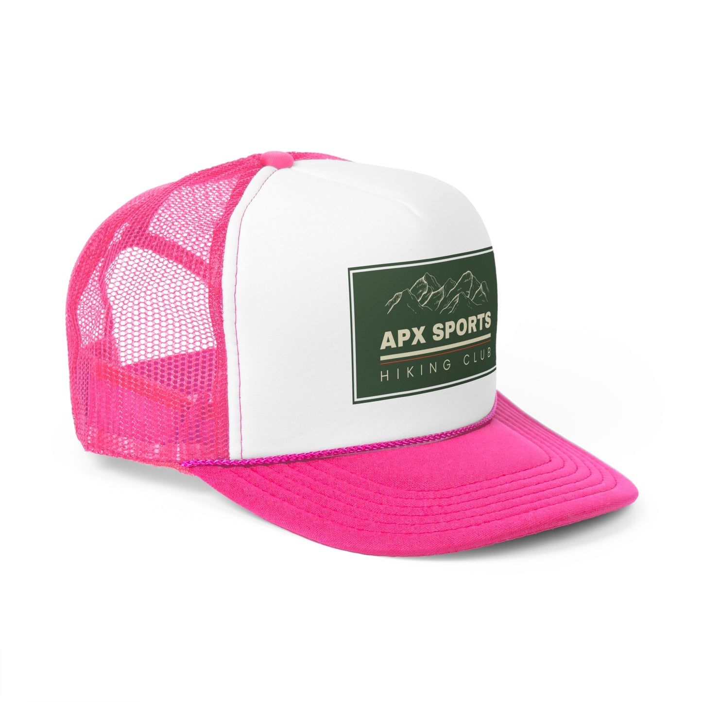 APX Sports Hiking Club Trucker Cap - Stylish Outdoor Headwear for Adventure Lovers