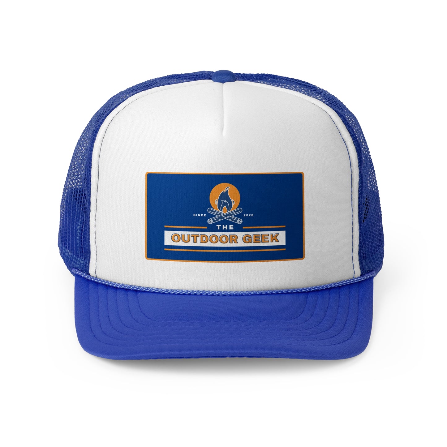Outdoor Geek Trucker Cap - Adventure Ready Hat for Outdoor Enthusiasts