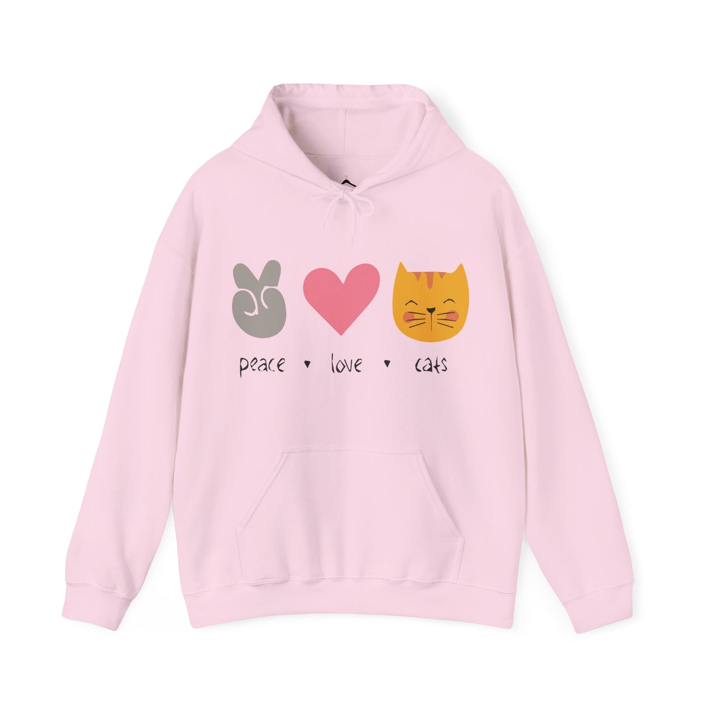 Heavy Blend Hooded Sweatshirt with Kangaroo Pocket