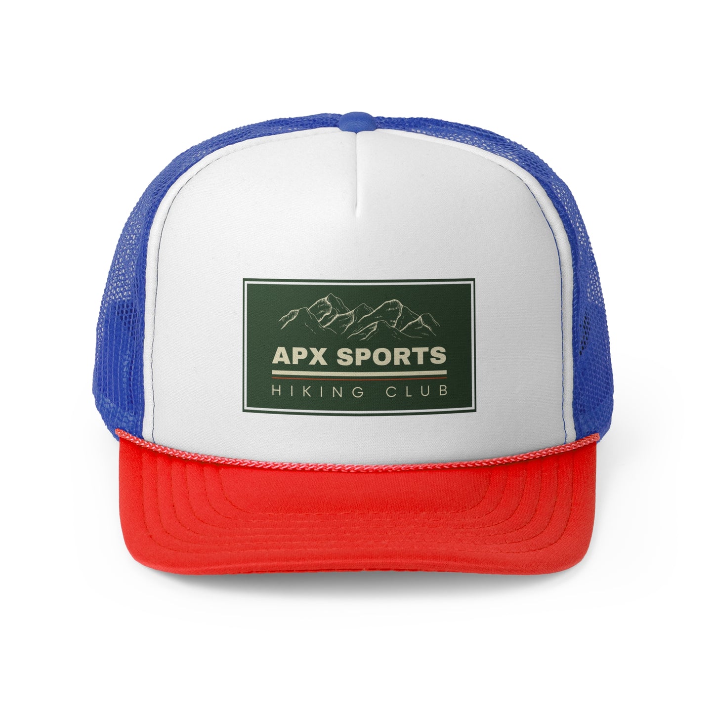 APX Sports Hiking Club Trucker Cap - Stylish Outdoor Headwear for Adventure Lovers