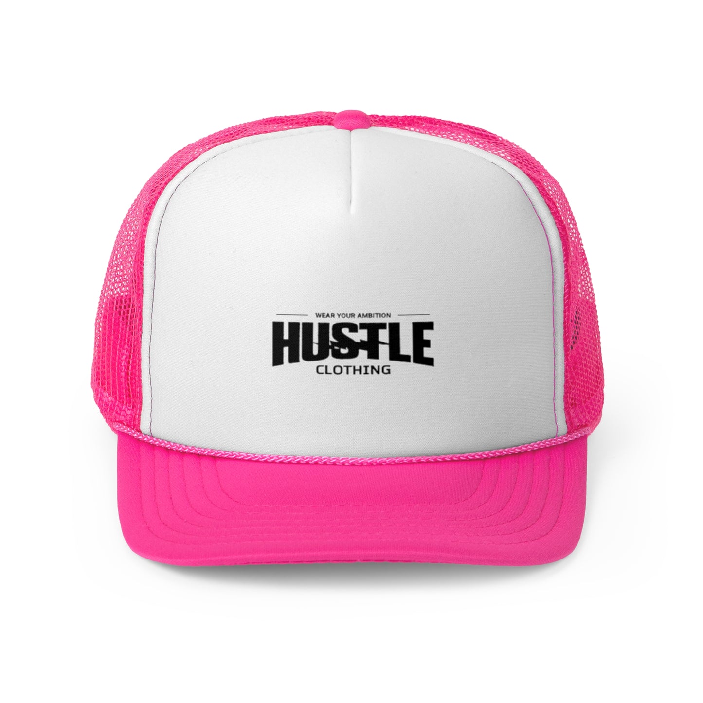 Hustle Trucker Cap - Stylish Motivational Hat for Ambitious Minds