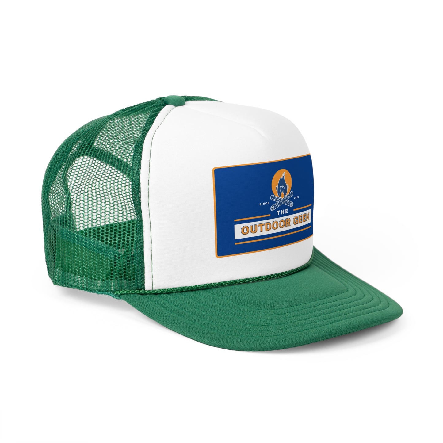 Outdoor Geek Trucker Cap - Adventure Ready Hat for Outdoor Enthusiasts
