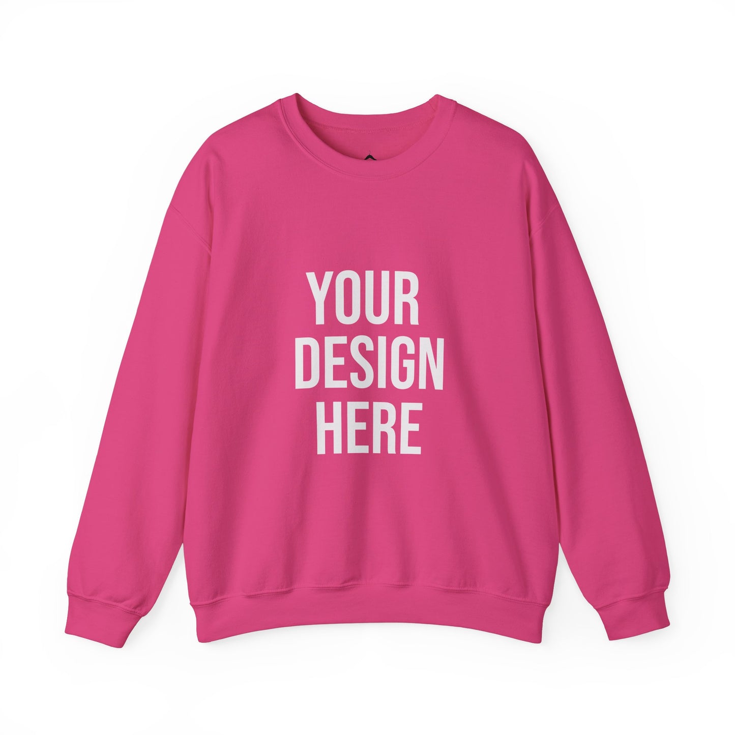 Your Design Here Custom Printed Crewneck Sweatshirt