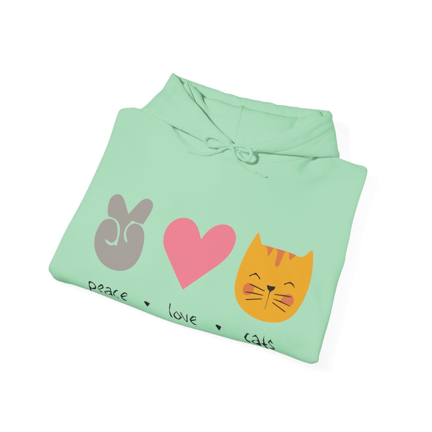 Heavy Blend Hooded Sweatshirt with Kangaroo Pocket